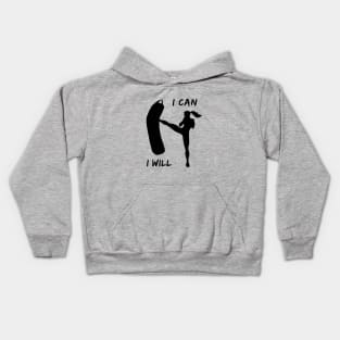 I can and I will Kids Hoodie